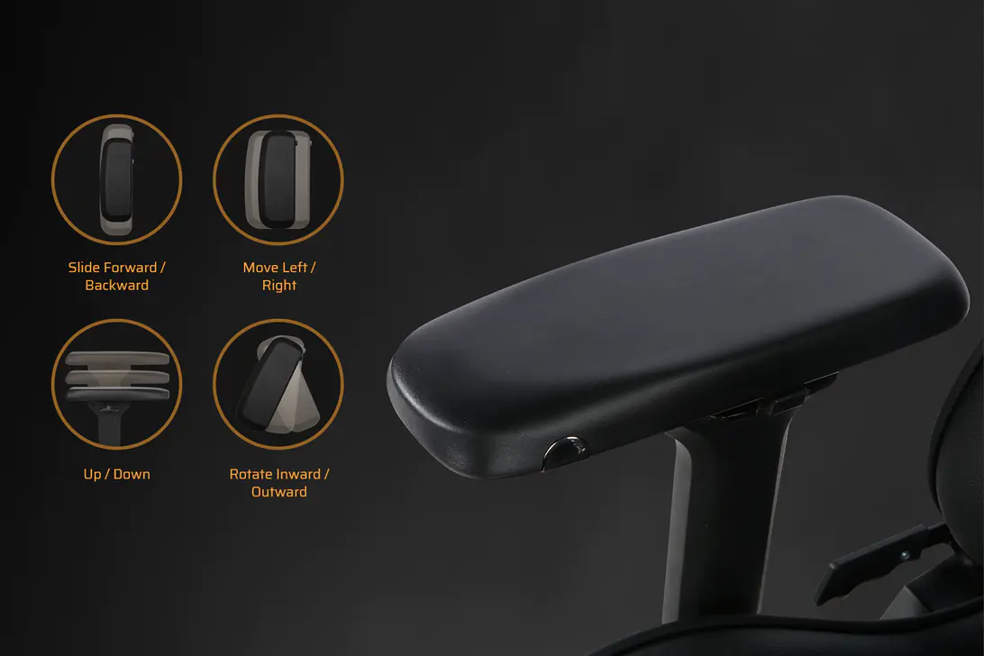 FULL-METAL 4D ARMREST