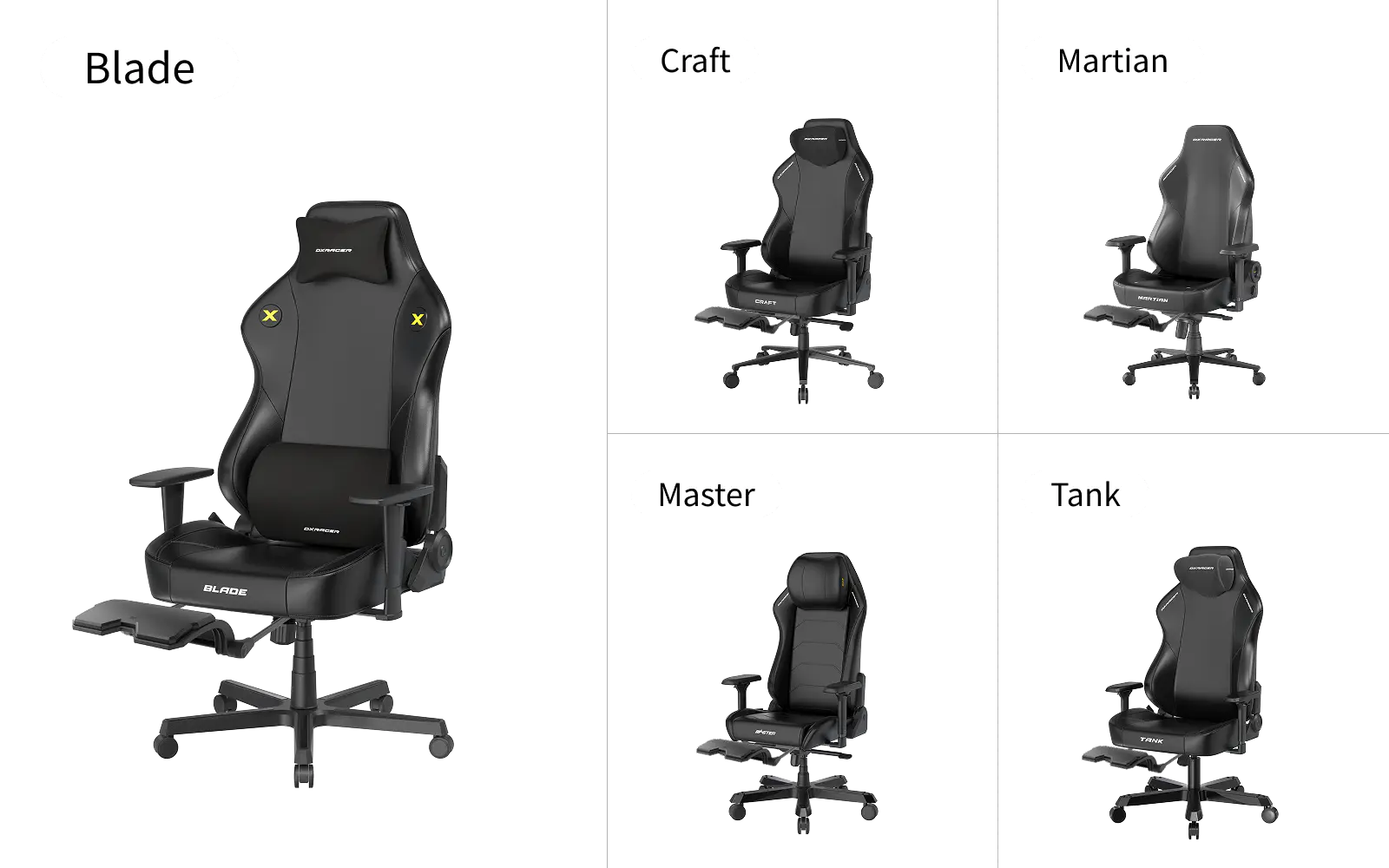 Compatibilidad Universal con Series DXRacer