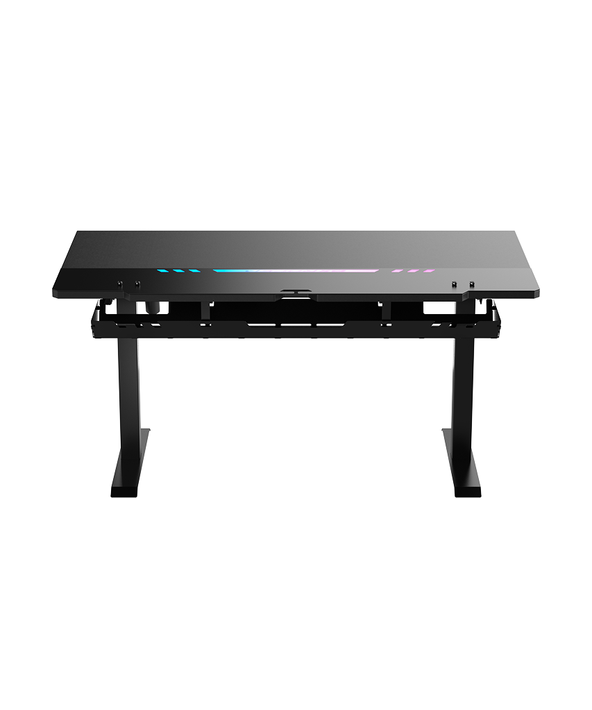 Black Gaming Desk | XL | High Density Fiberboard | Tidal