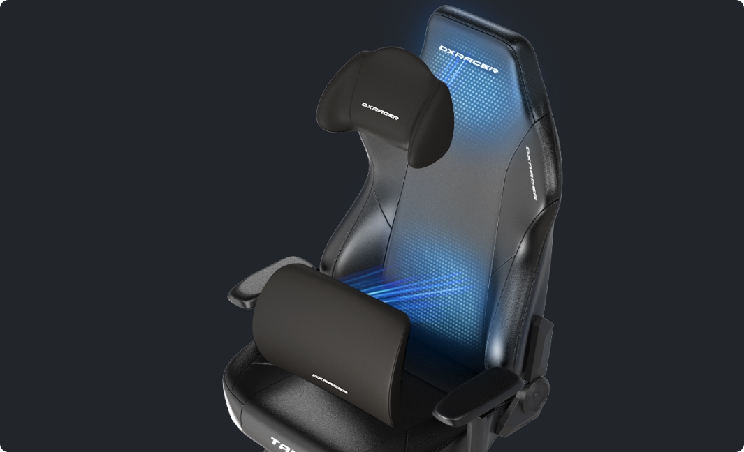 Magnetic Headrest and Lumbar Support