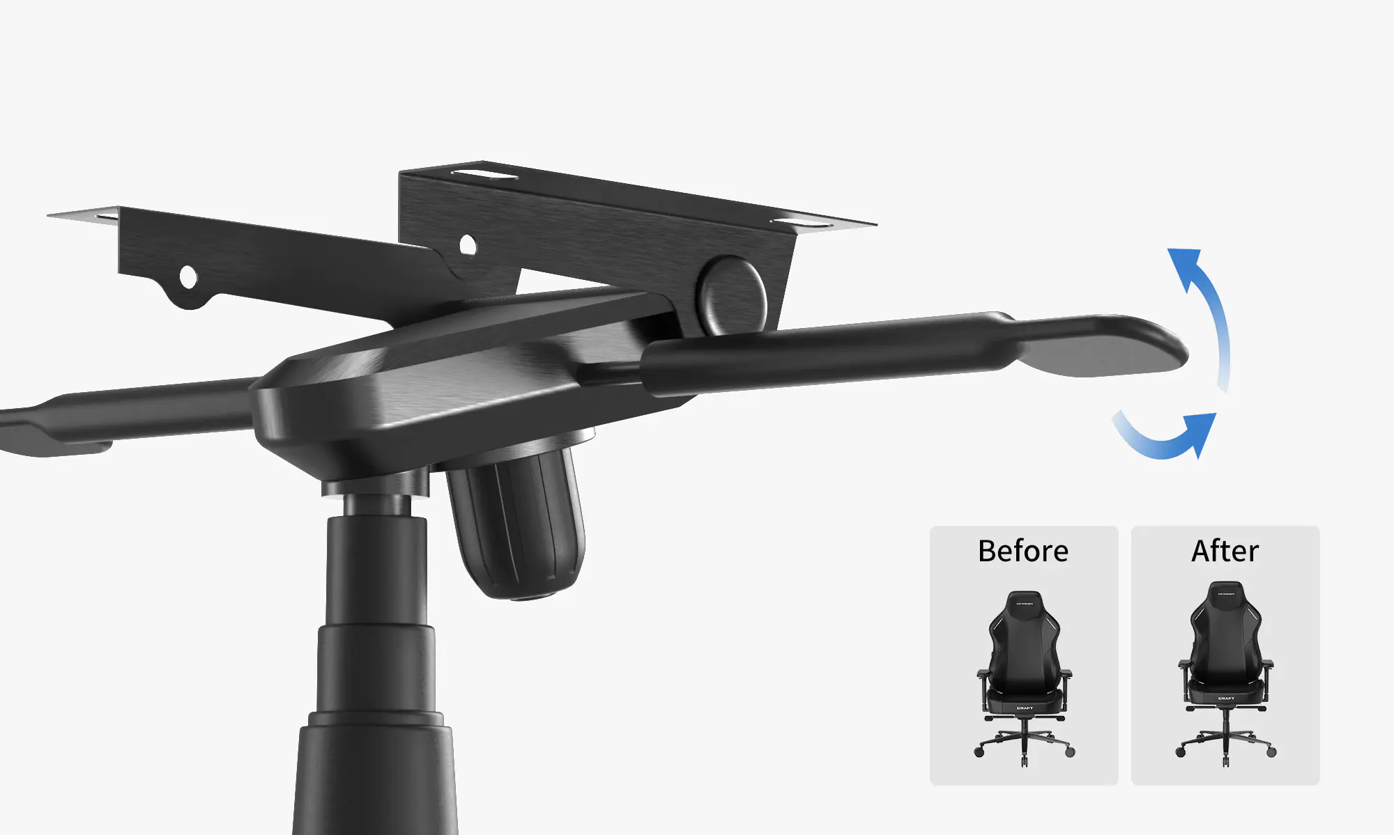 Seat height adjustment