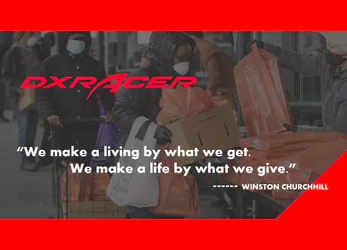 DXRacer Donates to Local Food Bank