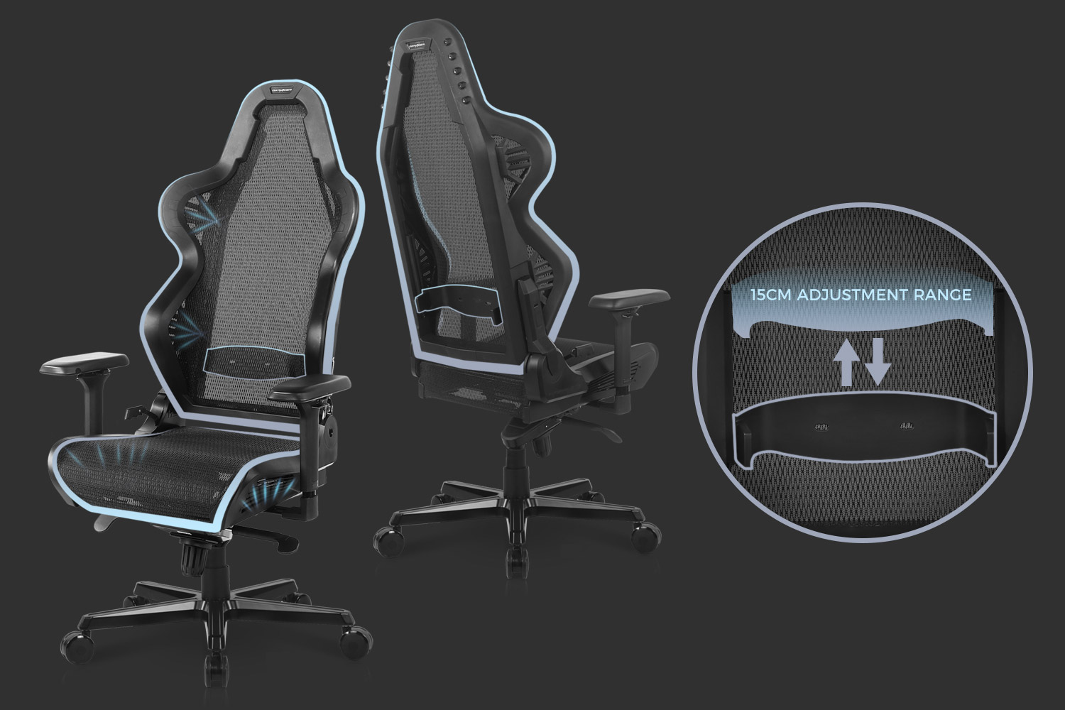 DXRacer Air Pro Mesh Modular Gaming Chair