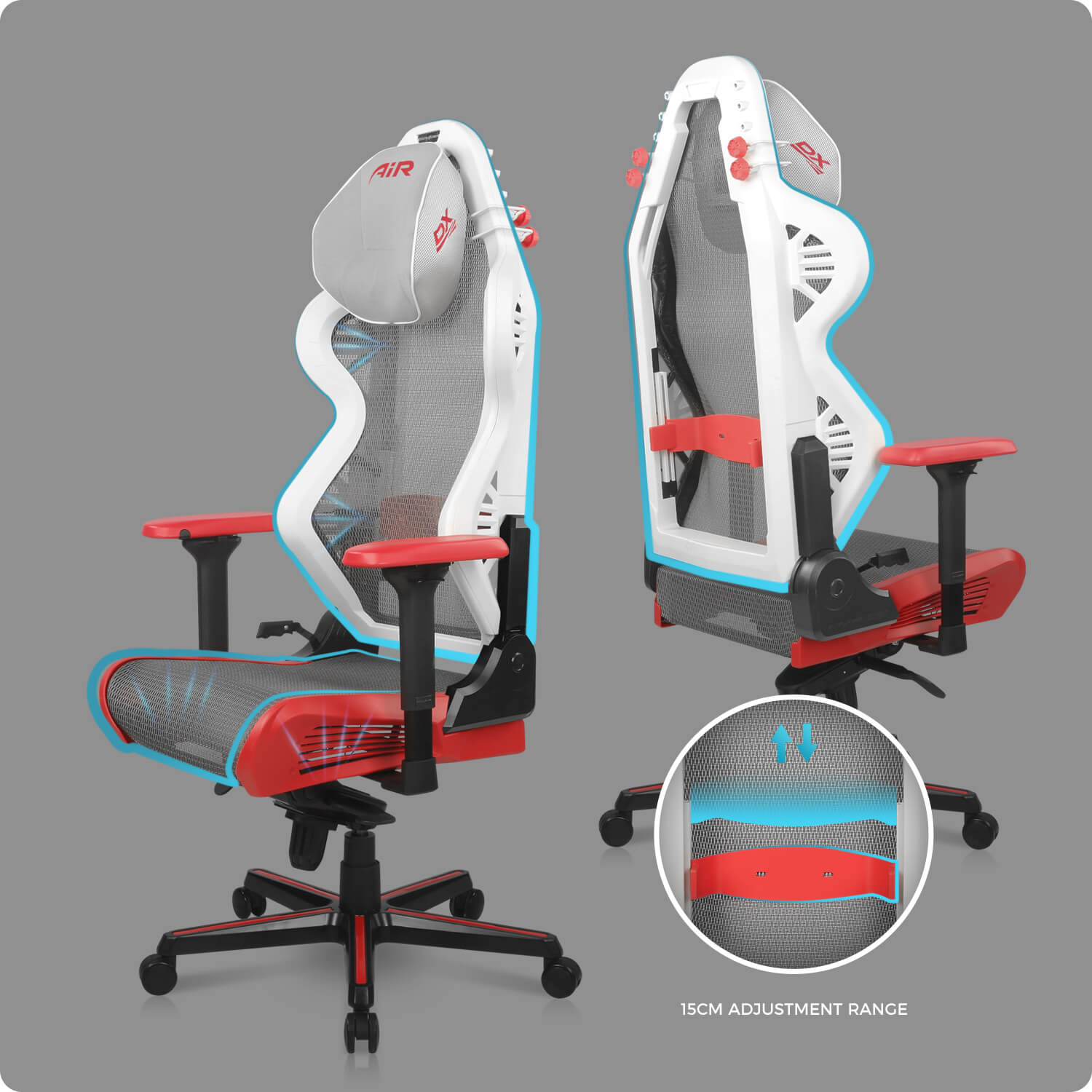 ADJUSTABLE LUMBAR SUPPORT