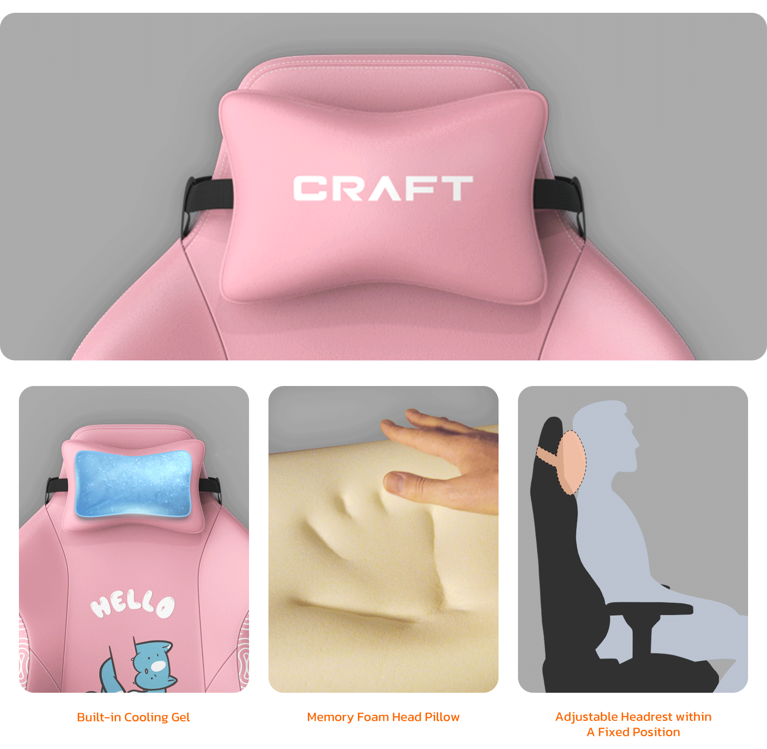 COOLING GEL FOAM PILLOW