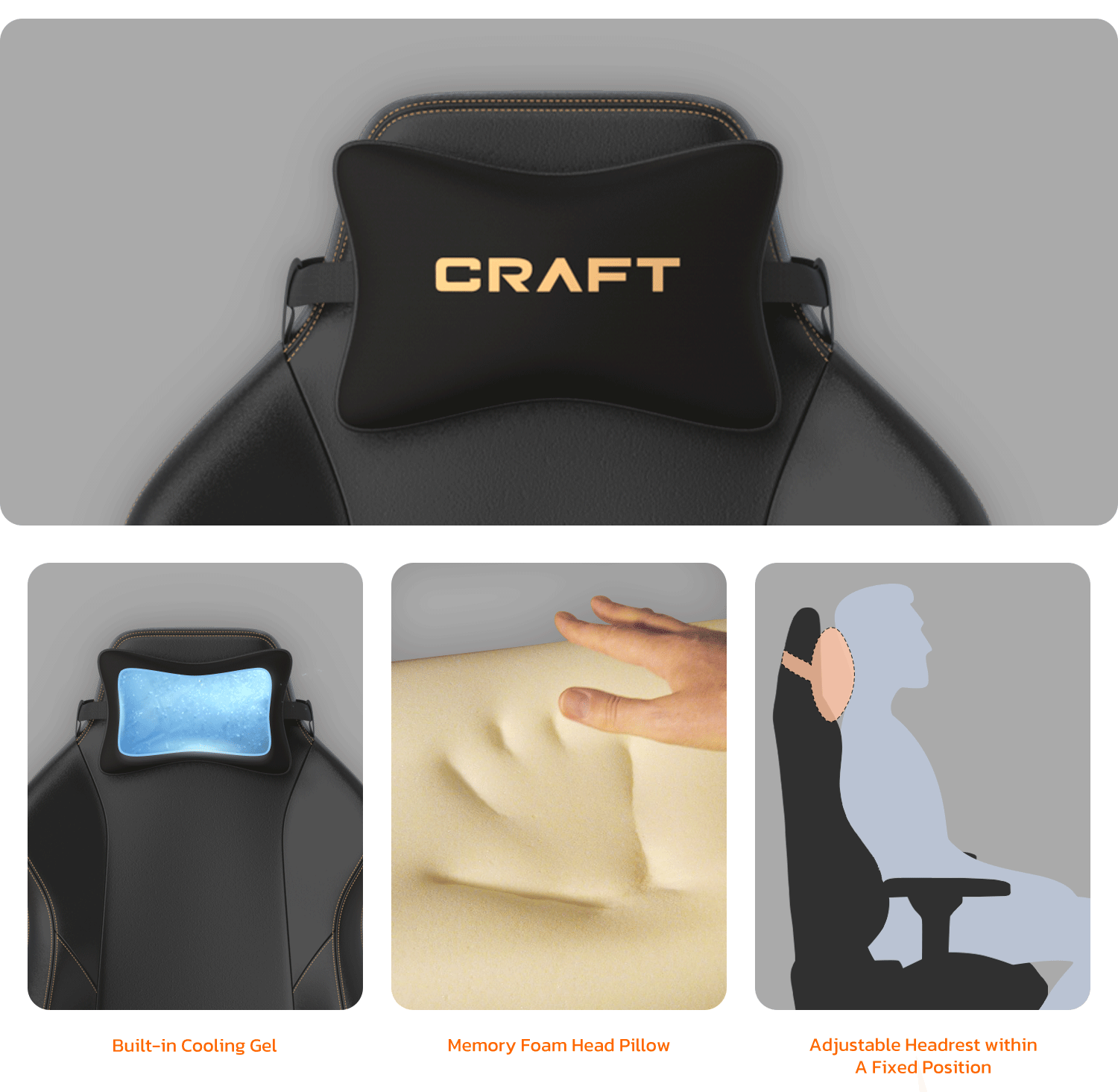 COOLING GEL FOAM PILLOW