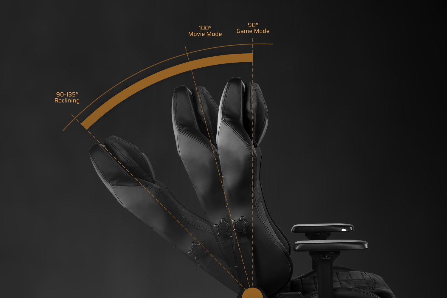 90-135° TILT MECHANISM