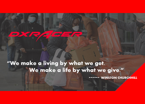 DXRacer Donates to Local Food Bank