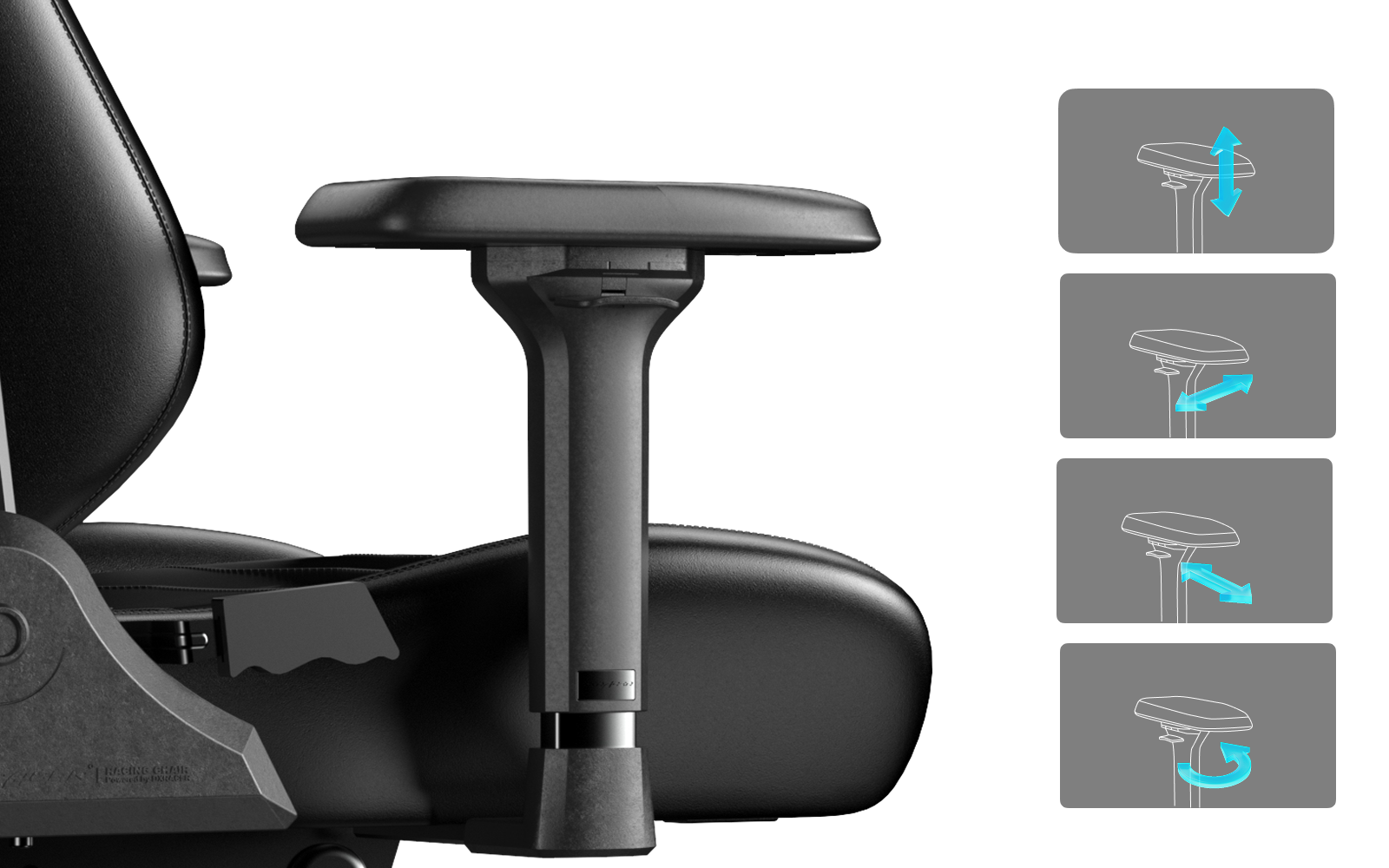 Premium Ergonomic Gaming Chair | Master Series Black Line