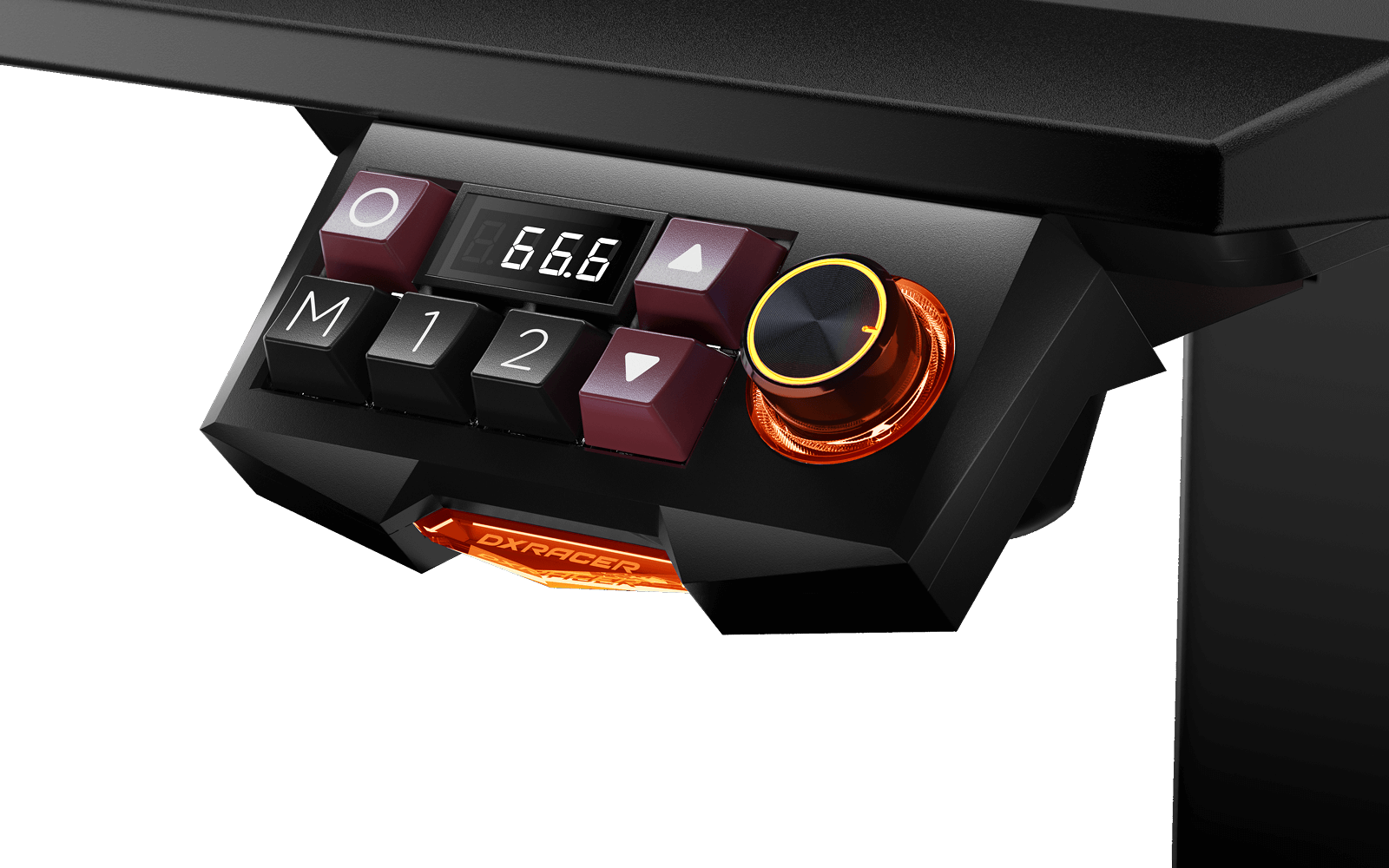HTGベーシック Black DX TypeA Black Gaming Desk | L | High Density Fiberboard | Tidal