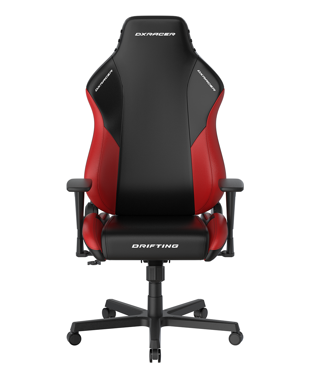 Black & Red Gaming Chair | Regular / L | EPU Leatherette - DXRacer