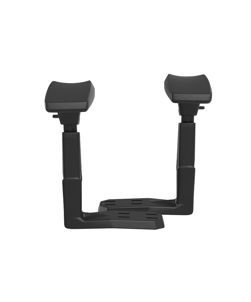 Air 3D Armrest Black (a pair)