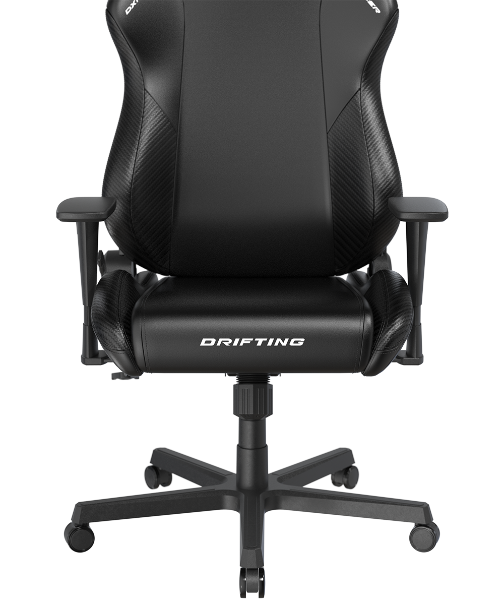 Black Gaming Chair | Regular / L | EPU Leatherette | Drifting Series |  DXRacer USA