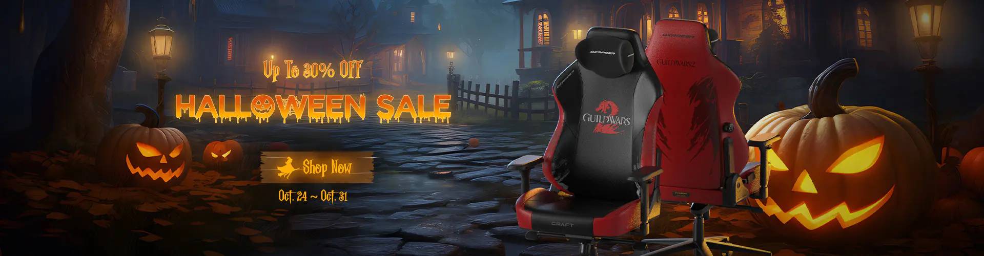 DXRacer Halloween Sales for 2024 Are Live!