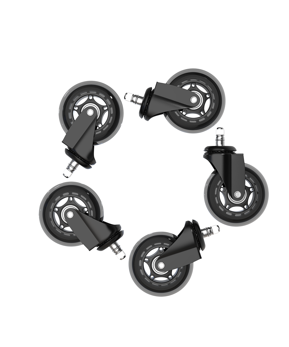 Black Casters (Set of 5)