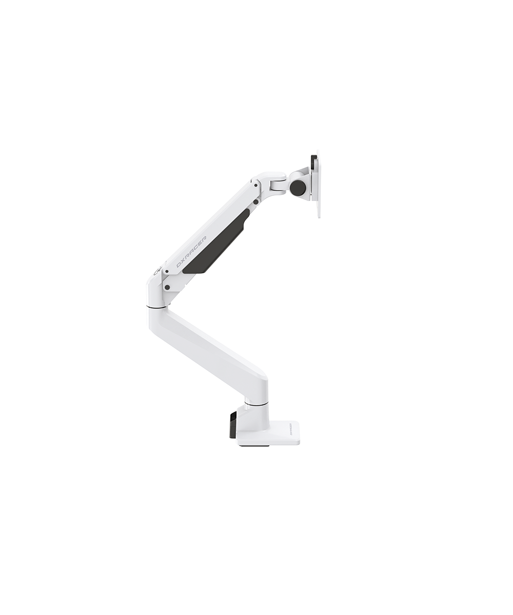 Single Monitor Arm - White