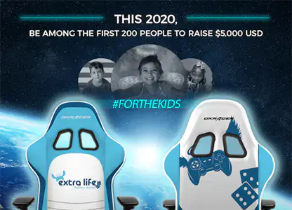 Extralife – Play Games, Heal Kids and Win this Amazing Chair from Us.