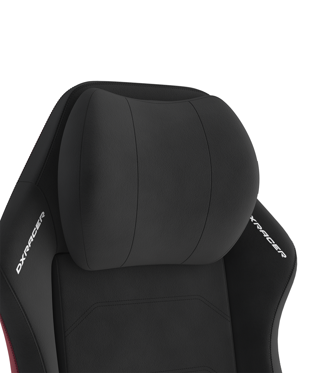 Suede | Master XL Gaming Chair Black Fabric Series / DXRacer | Plus | USA Red | &