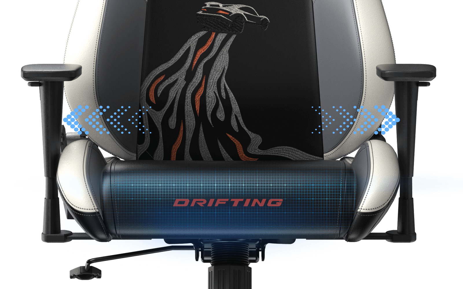エケスチェア2 Reclining Gaming Chairs | Drifting Series Black Yellow EPU