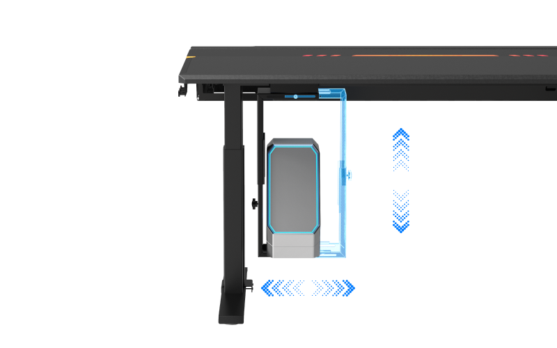 Adjustable height and width, one stand fits all cases