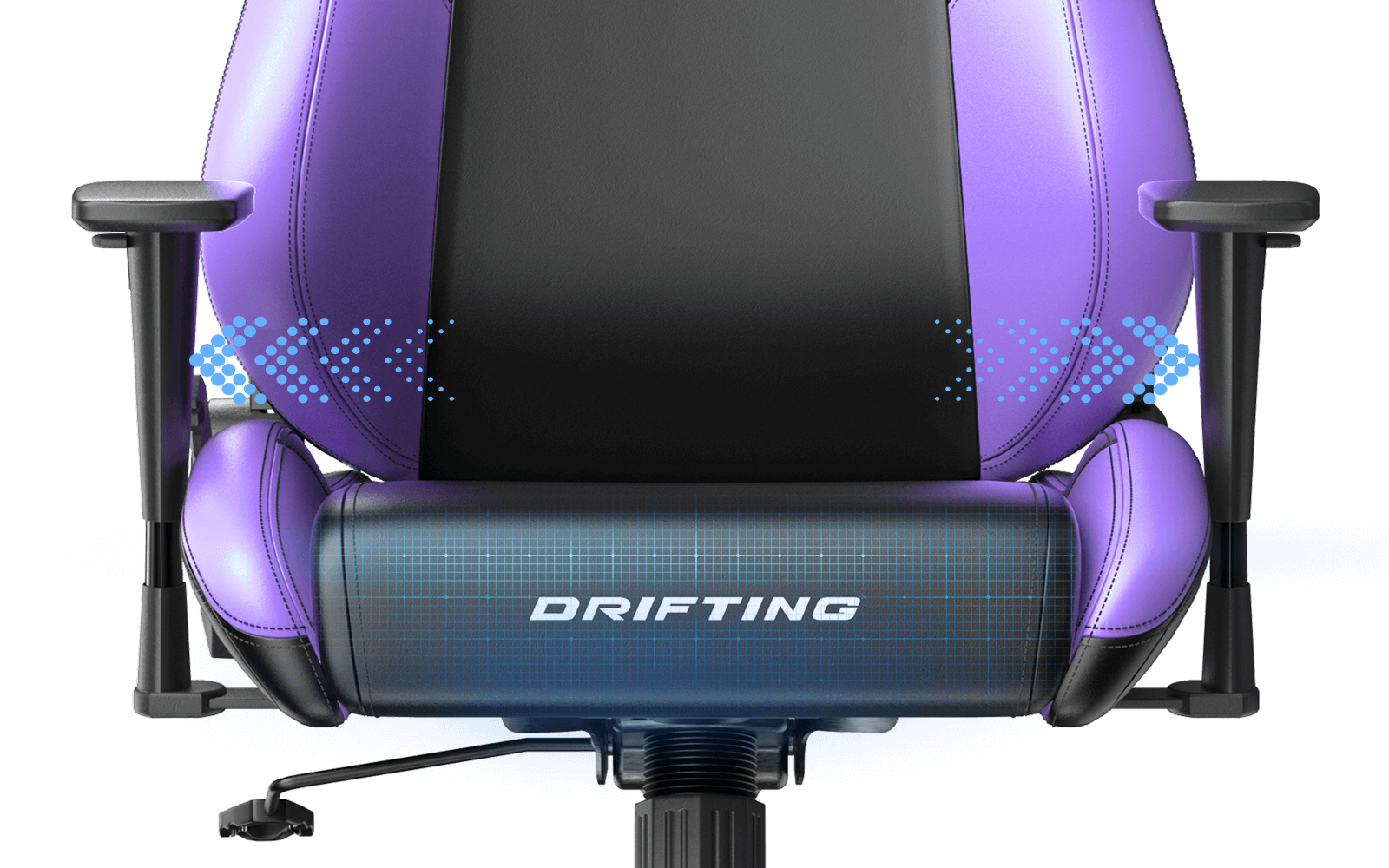 Reclining Gaming Chairs | Drifting Series Black Violet EPU