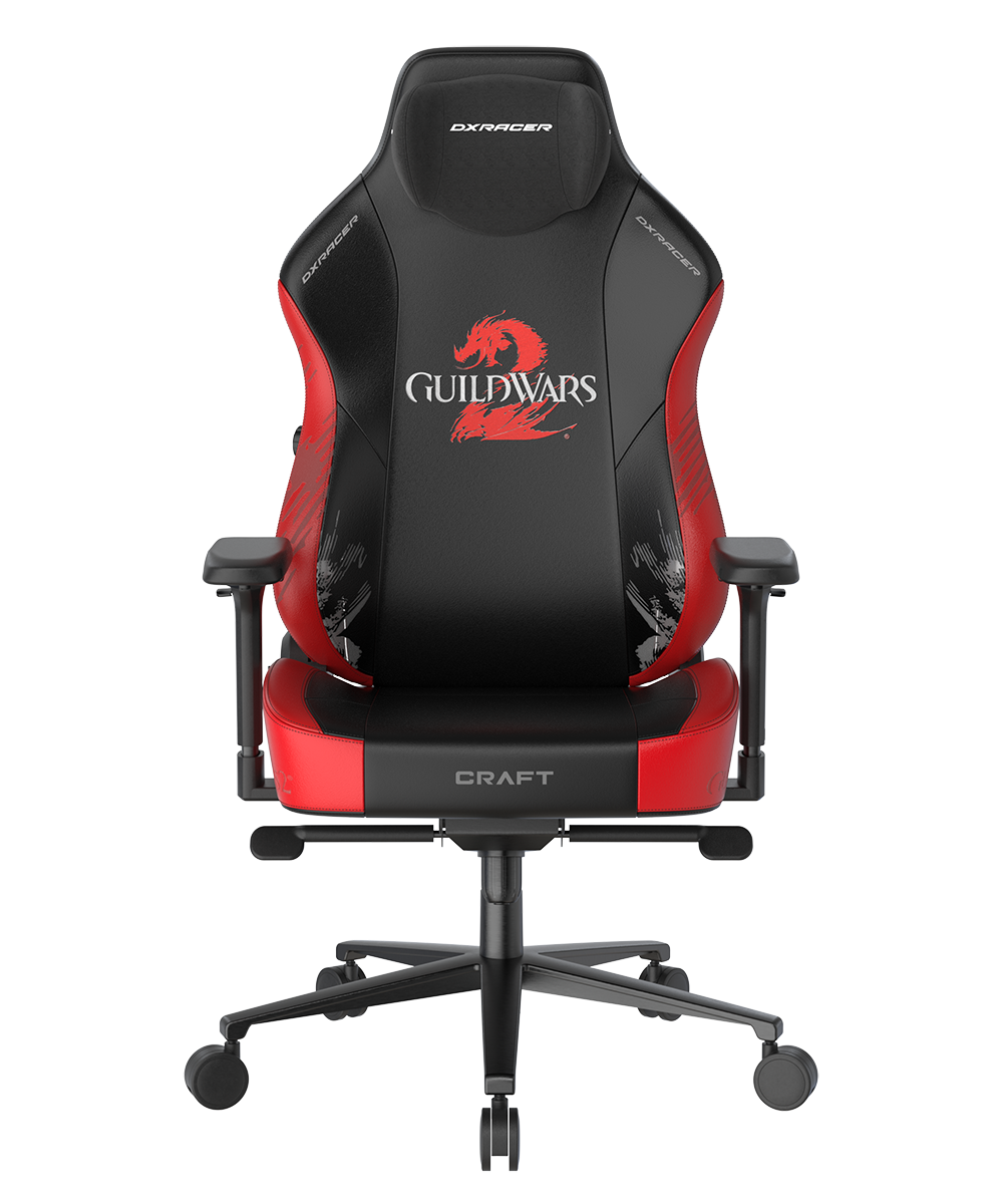 Guild Wars 2 Gaming Chair | Regular / L | EPU Leatherette | Craft Series |  DXRacer USA