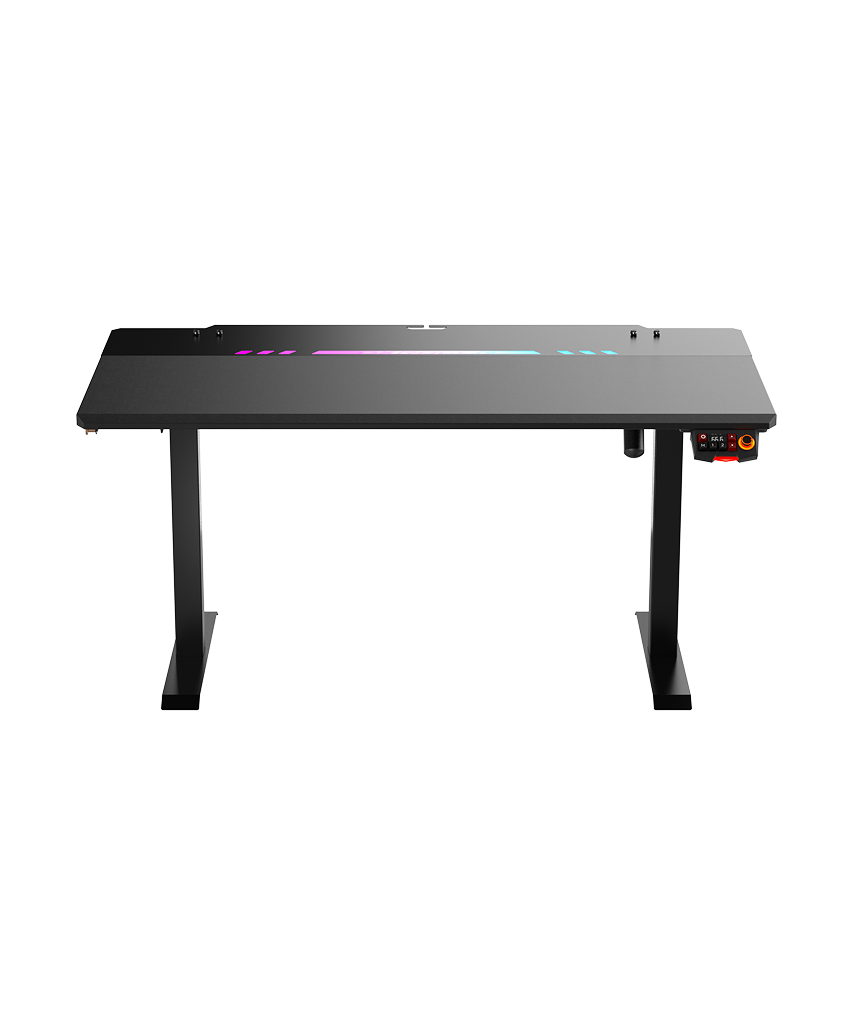 Black Gaming Desk | XL | High Density Fiberboard | Tidal