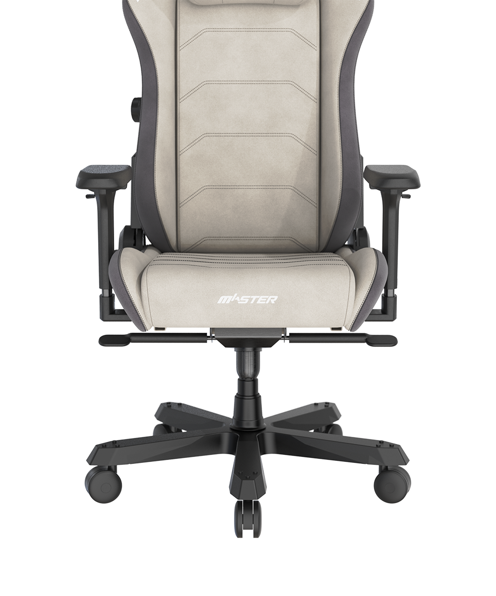 Grey Gaming Chair XL Fabric | Master Suede Plus | DXRacer | Series / USA 