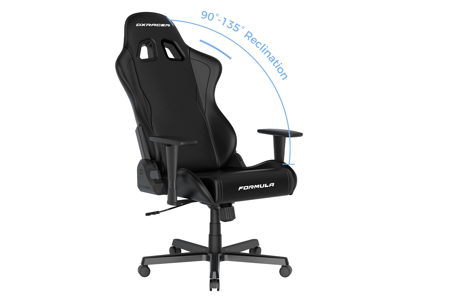 FD01 L | Series Regular Gaming | Chair Water-Resistant Red USA Formula Fabric DXRacer & / | | Black