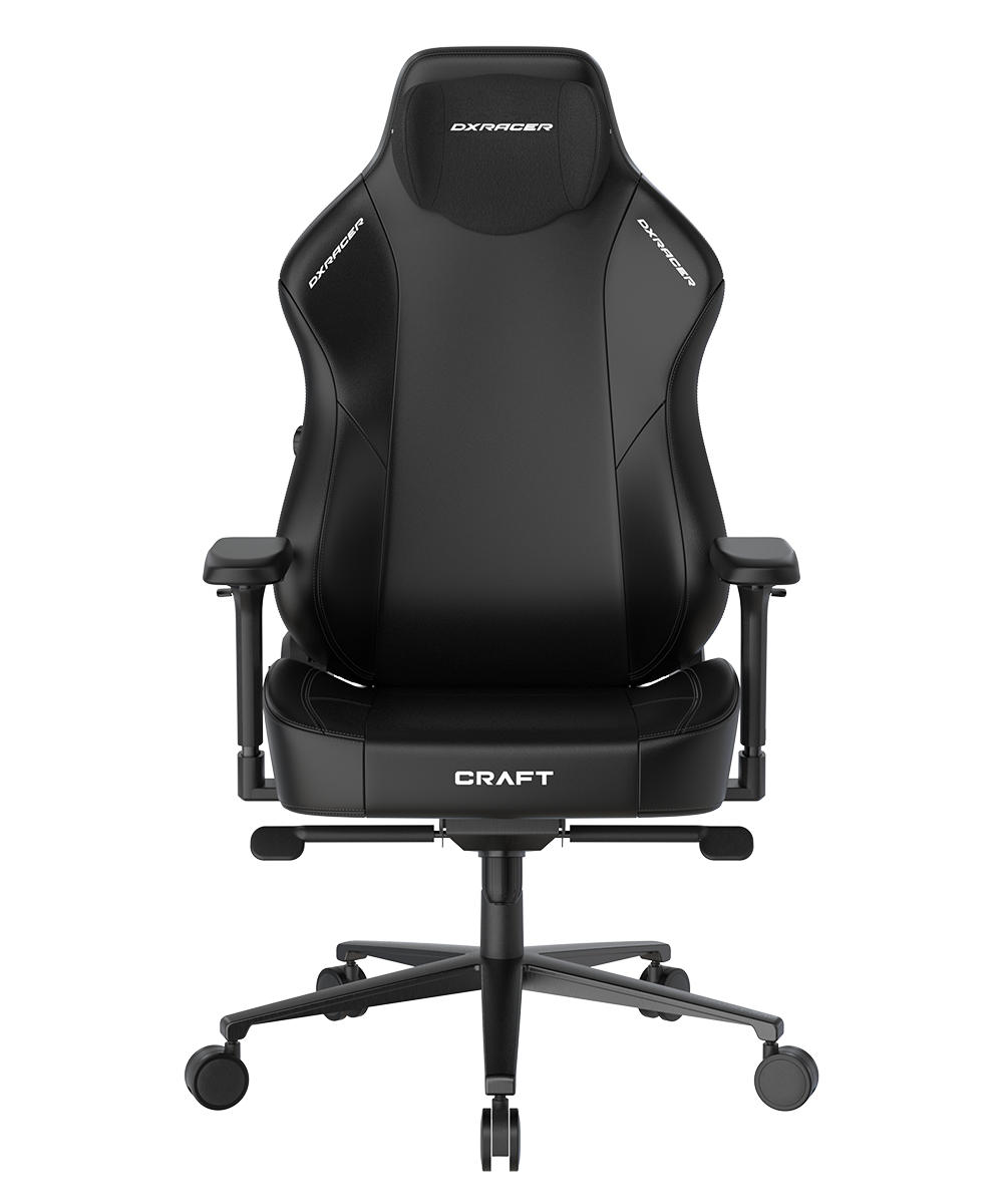 Black Gaming Chair | Regular / L | EPU Leatherette | Craft Series | DXRacer  USA