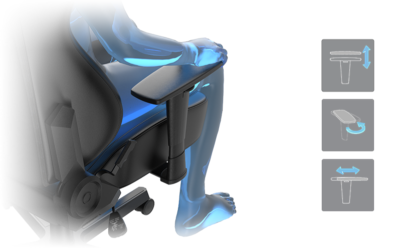 6D Professional Mobile Gaming Control Armrest