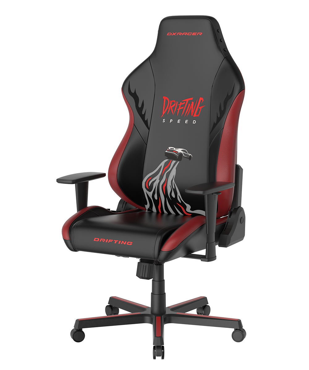 Black & Red Gaming Chair | XL | EPU Leatherette | Drifting