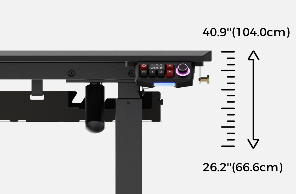 Easy and Precise Height Adjustments