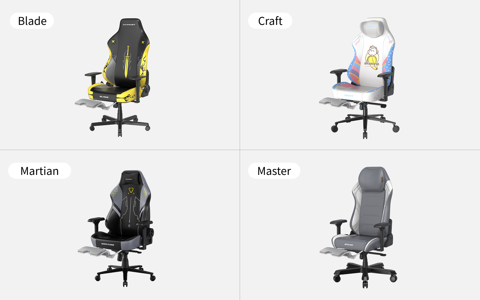 Universal Compatibility Across DXRacer Series