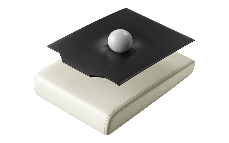 מערכת קצף ארגונומית להקלה על לחץ