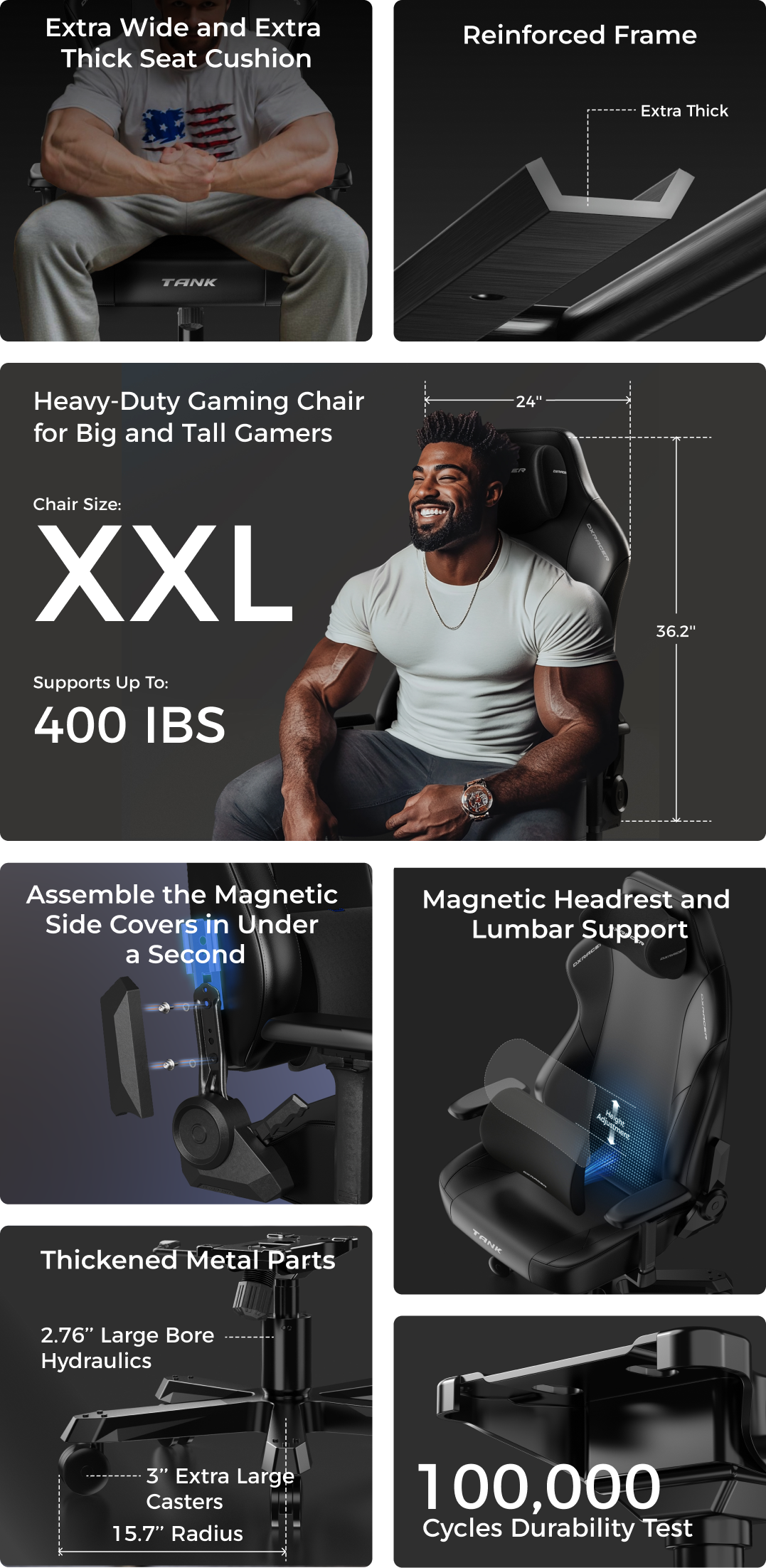 Big and Tall Gaming Chair