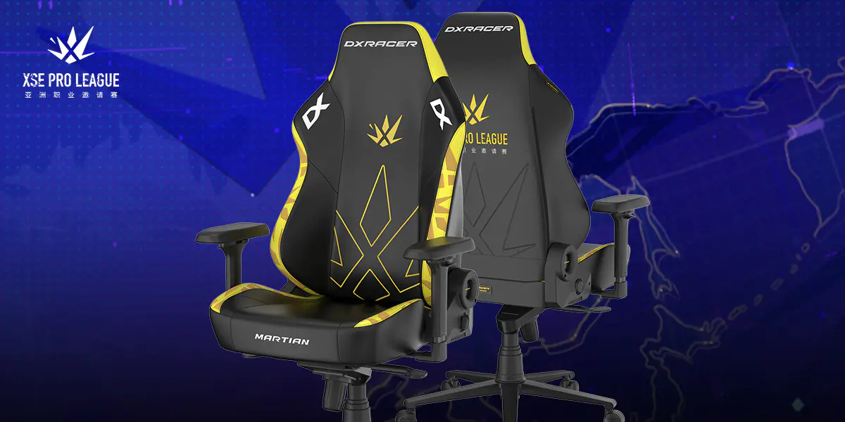 DXRACER משתפת פעולה עם XSE Pro League לשחרור כיסא במהדורה מוגבלת