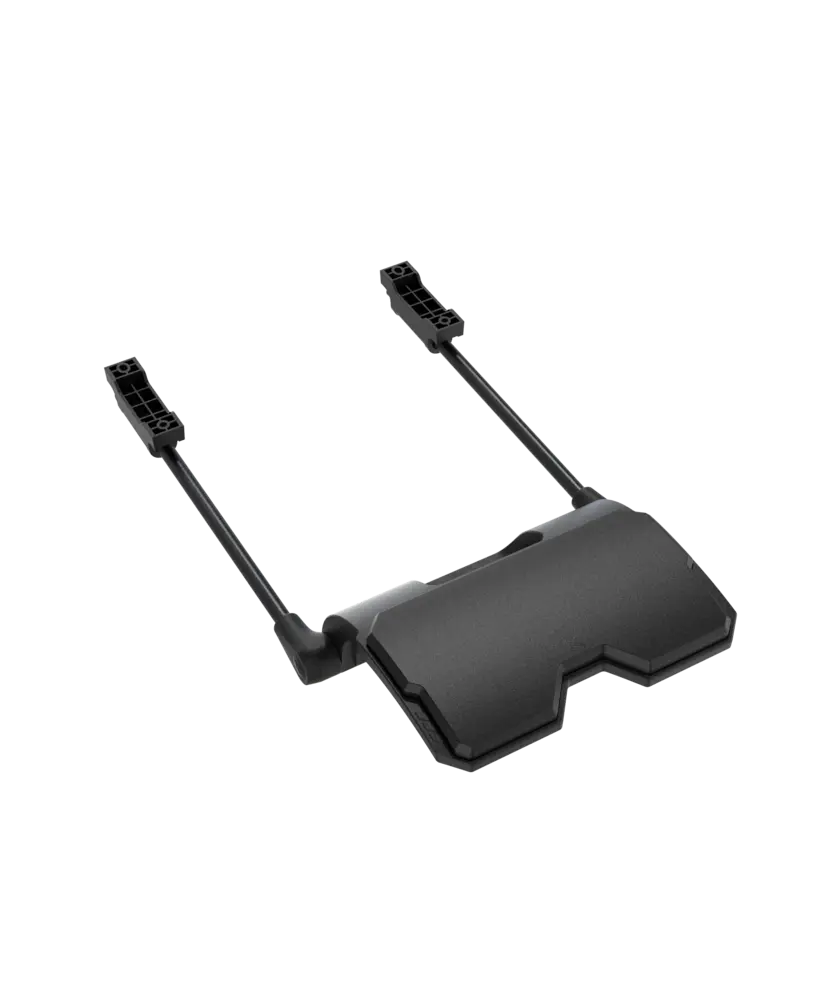 Apoyapies Retractil Negro