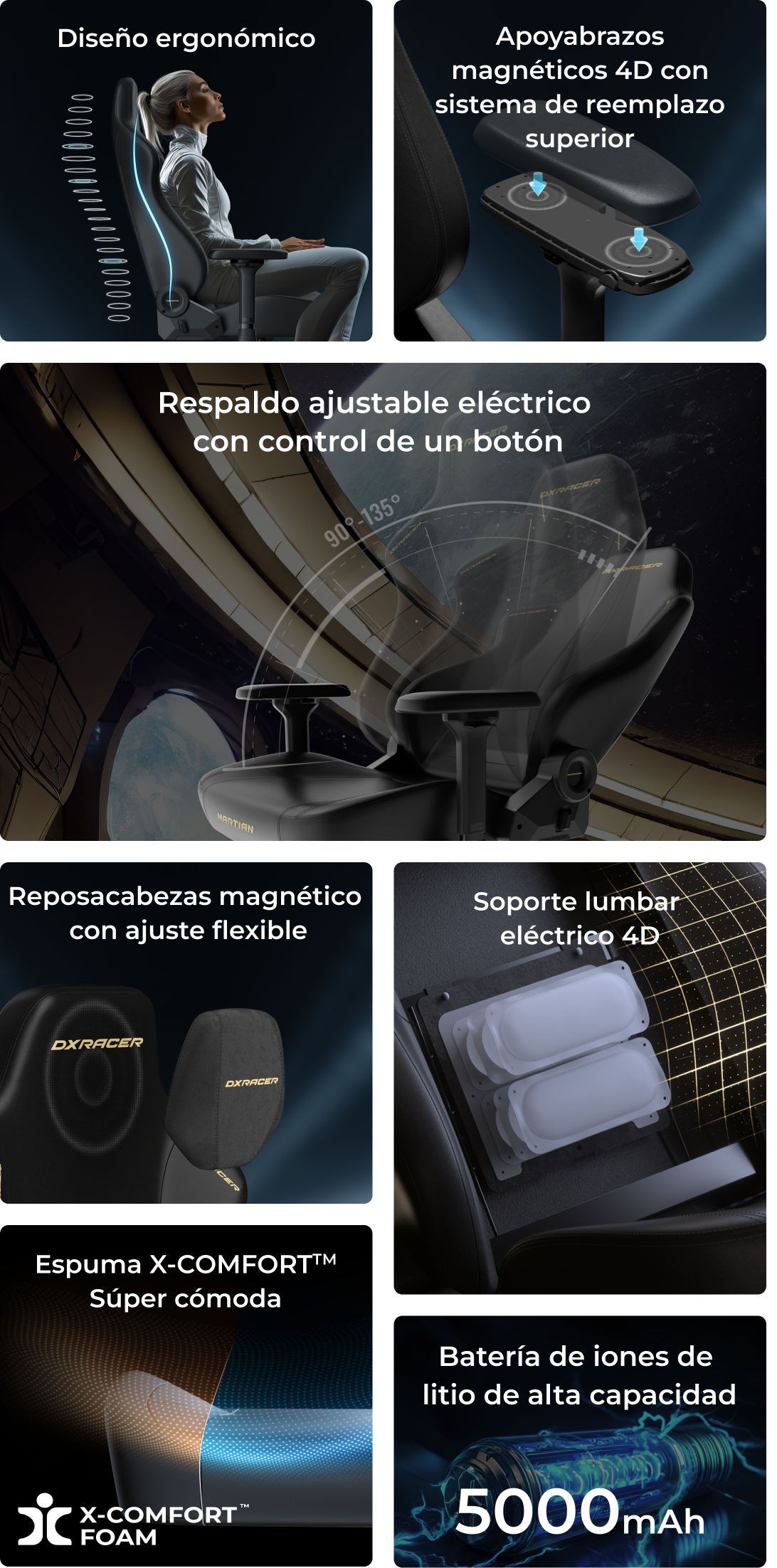 Silla Eléctrica Inteligente para Juegos