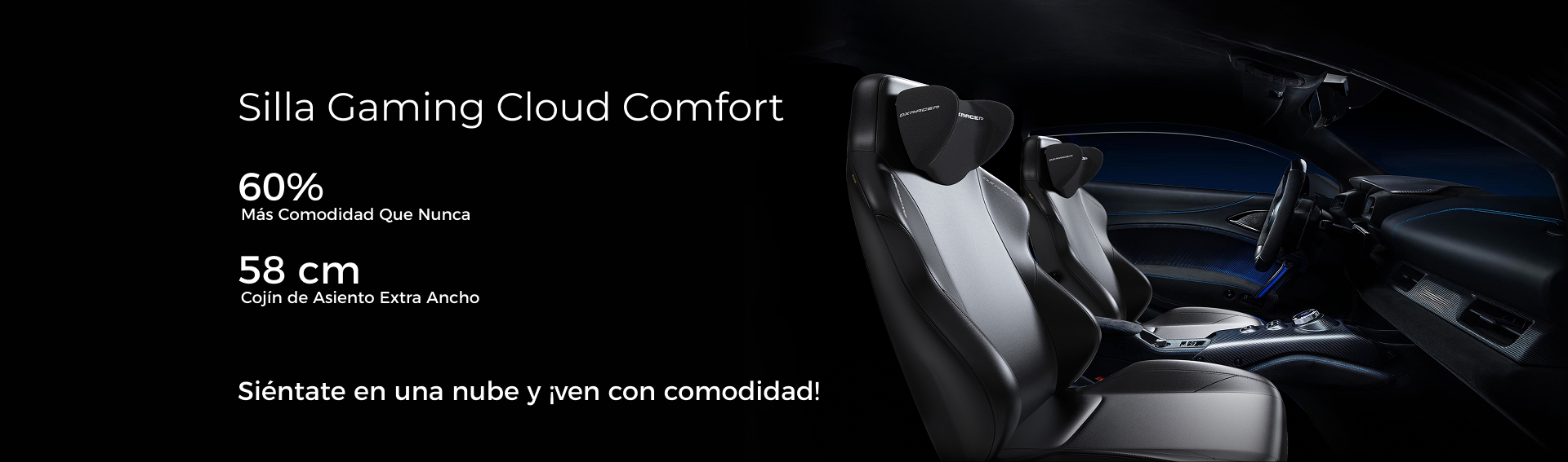 Silla Gamer Cloud Comfort