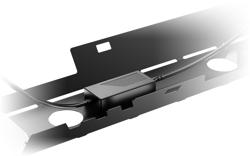 Bandeja de Gestión de Cables Bajo Escritorio