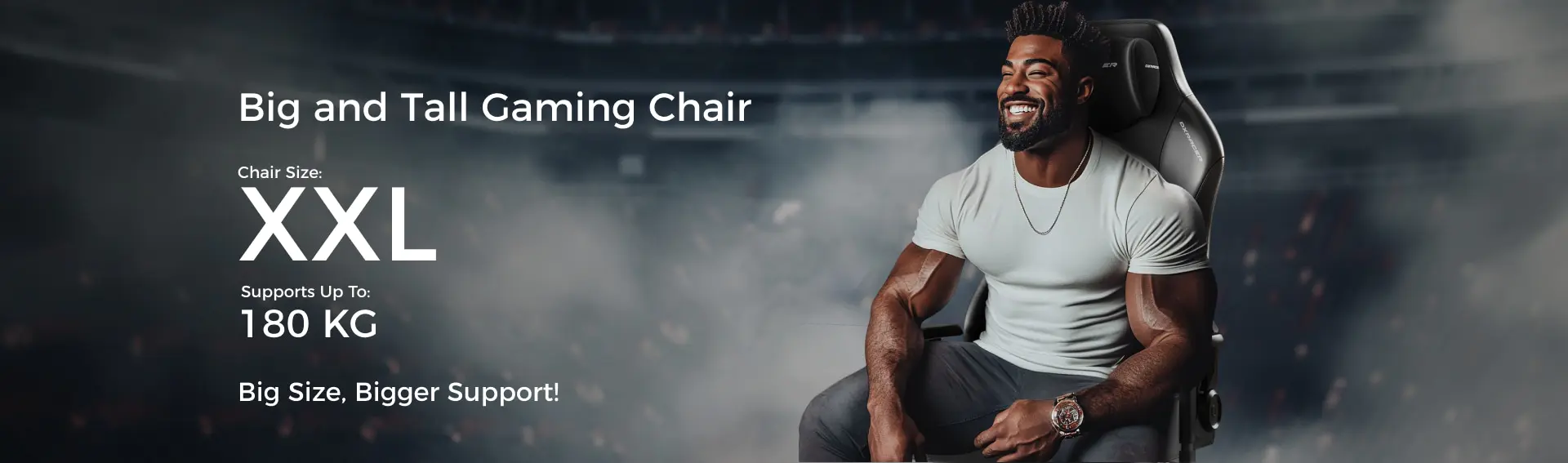 Gaming chair for large and tall people