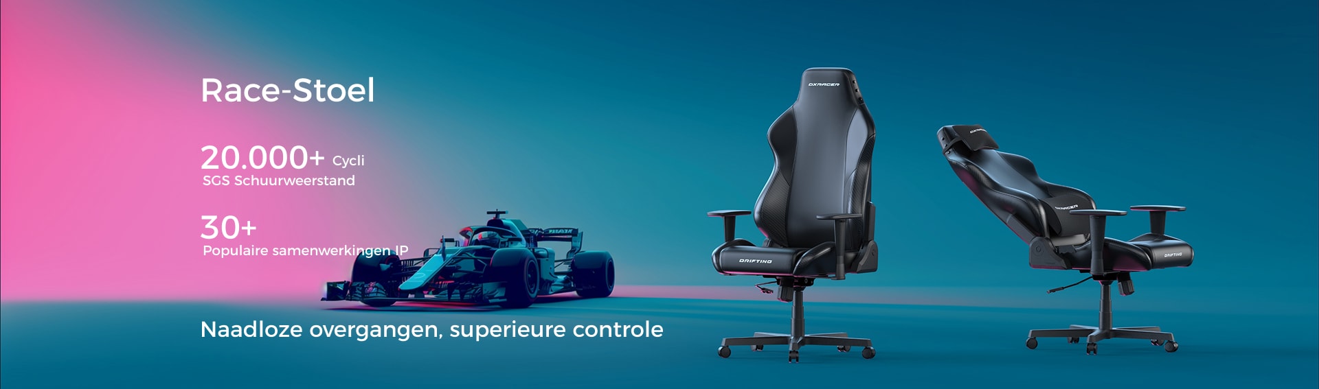 Begin je Esports reis met een gamestoel in racestijl