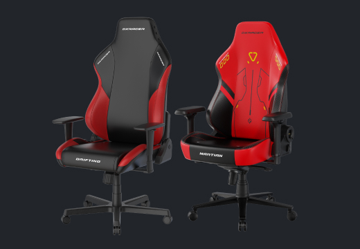 Silla gaming roja