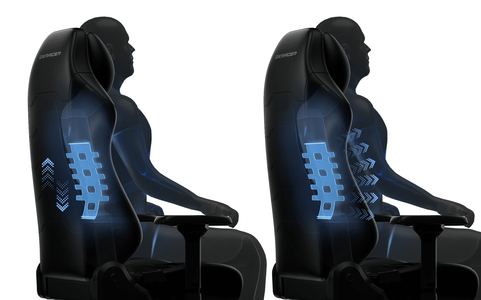 4D Ergonomic Lumbar Support