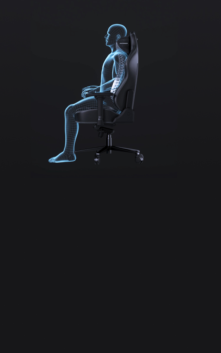 Silla Gamer Grande y Alta