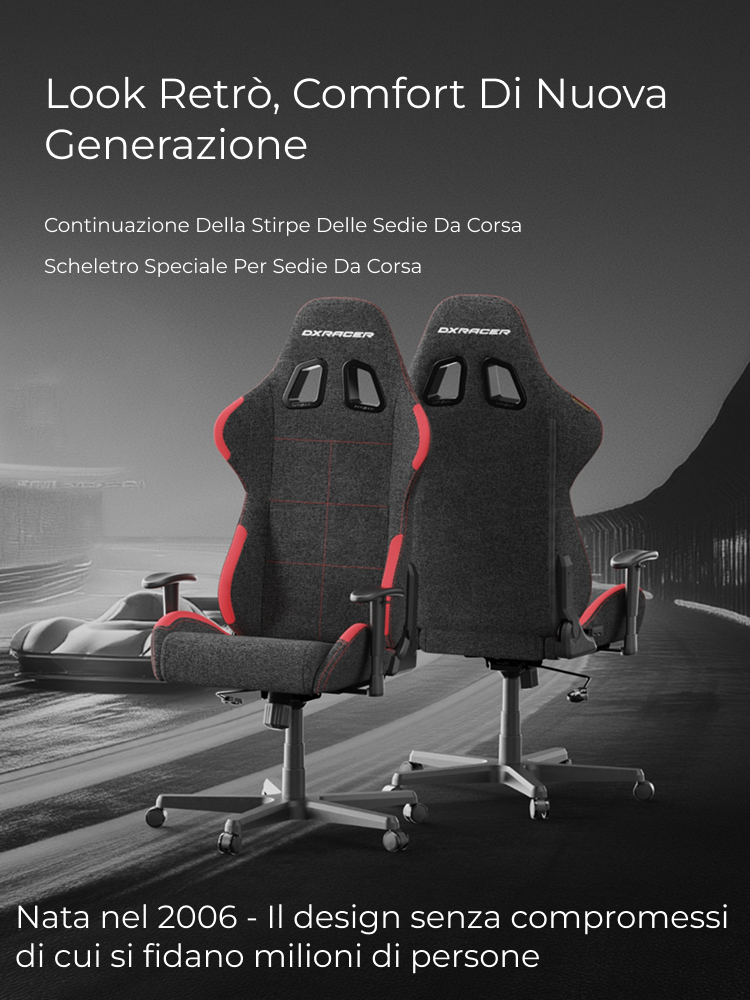 La prima sedia da gioco al mondo