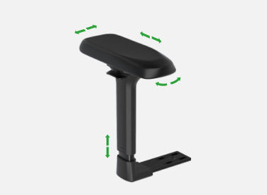 4D Adjustable Armrest