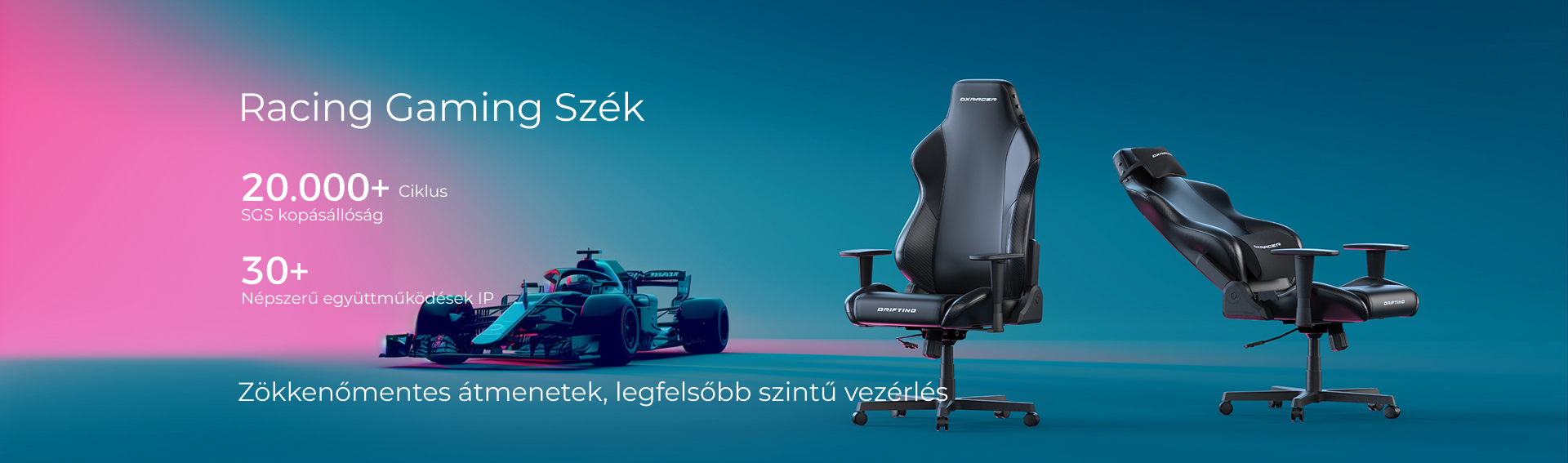 Kezdd el Esports utazásodat a Racing Style Gaming székkel